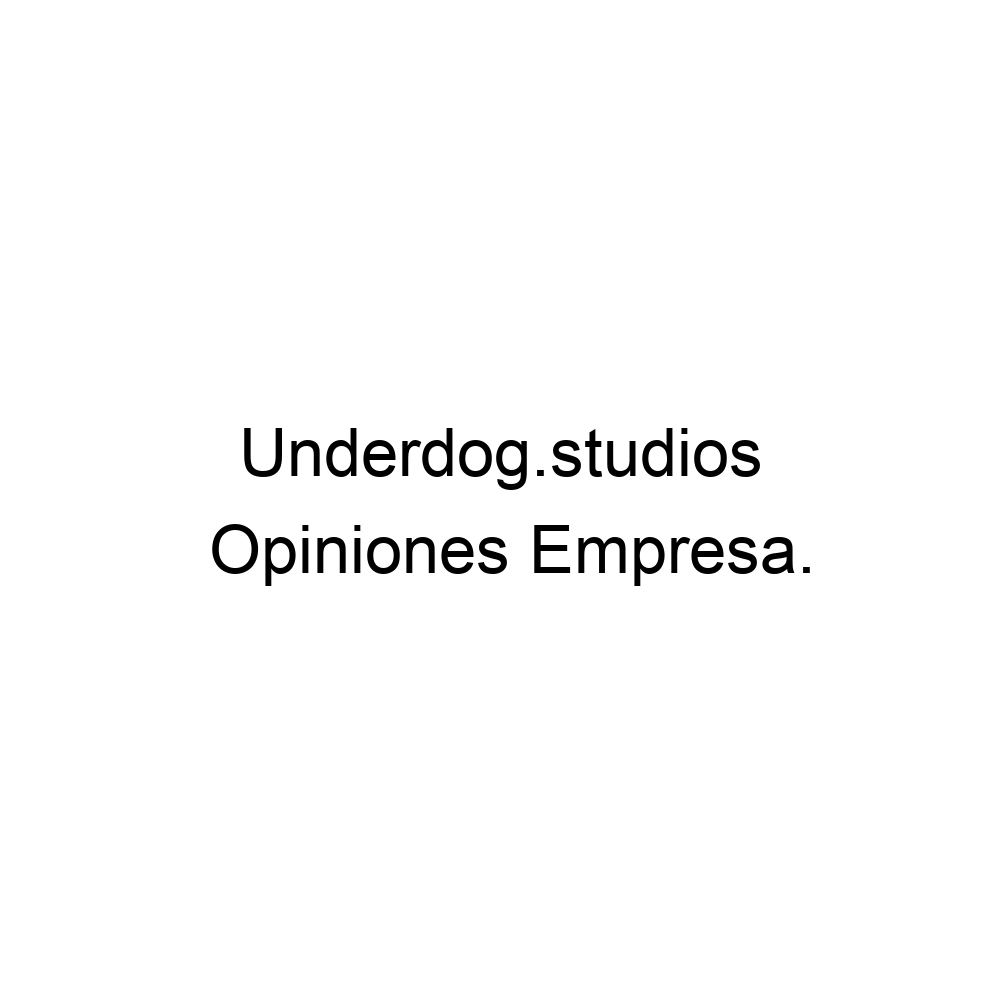 Opiniones Underdog.studios,